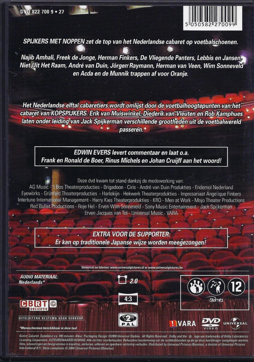Spijkers met noppen – DVD
