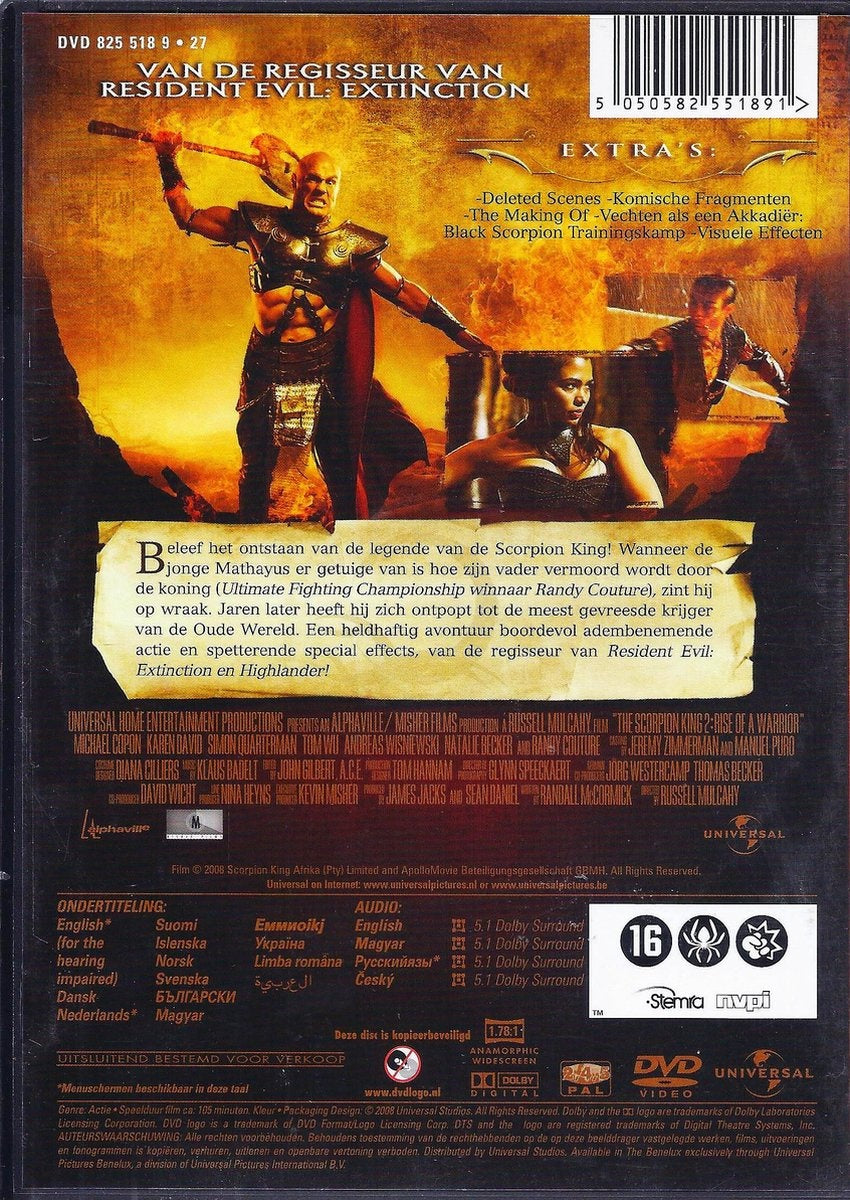 Scorpion king 2 (d) – DVD
