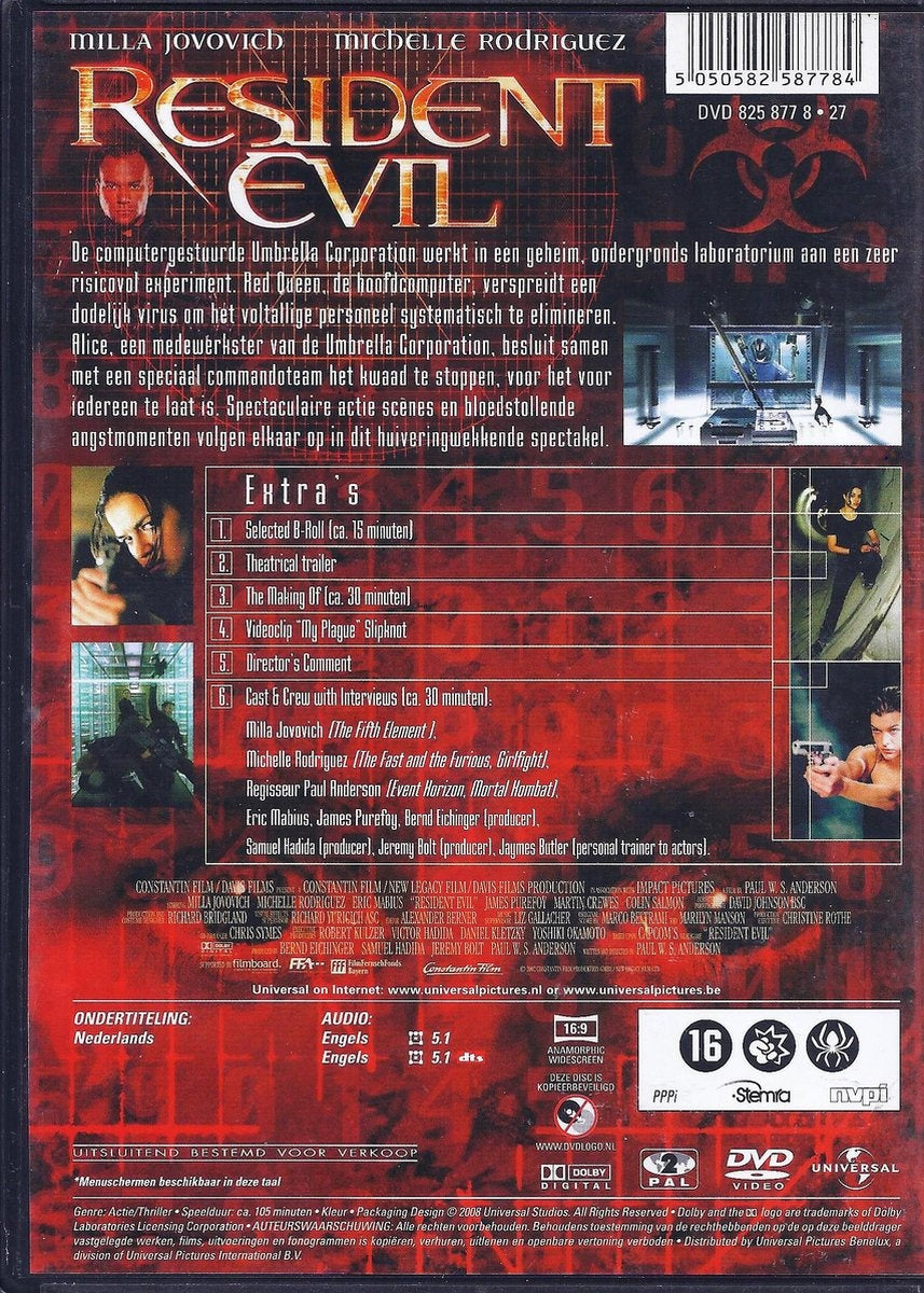 Resident evil ground zero s.e. (d) – DVD