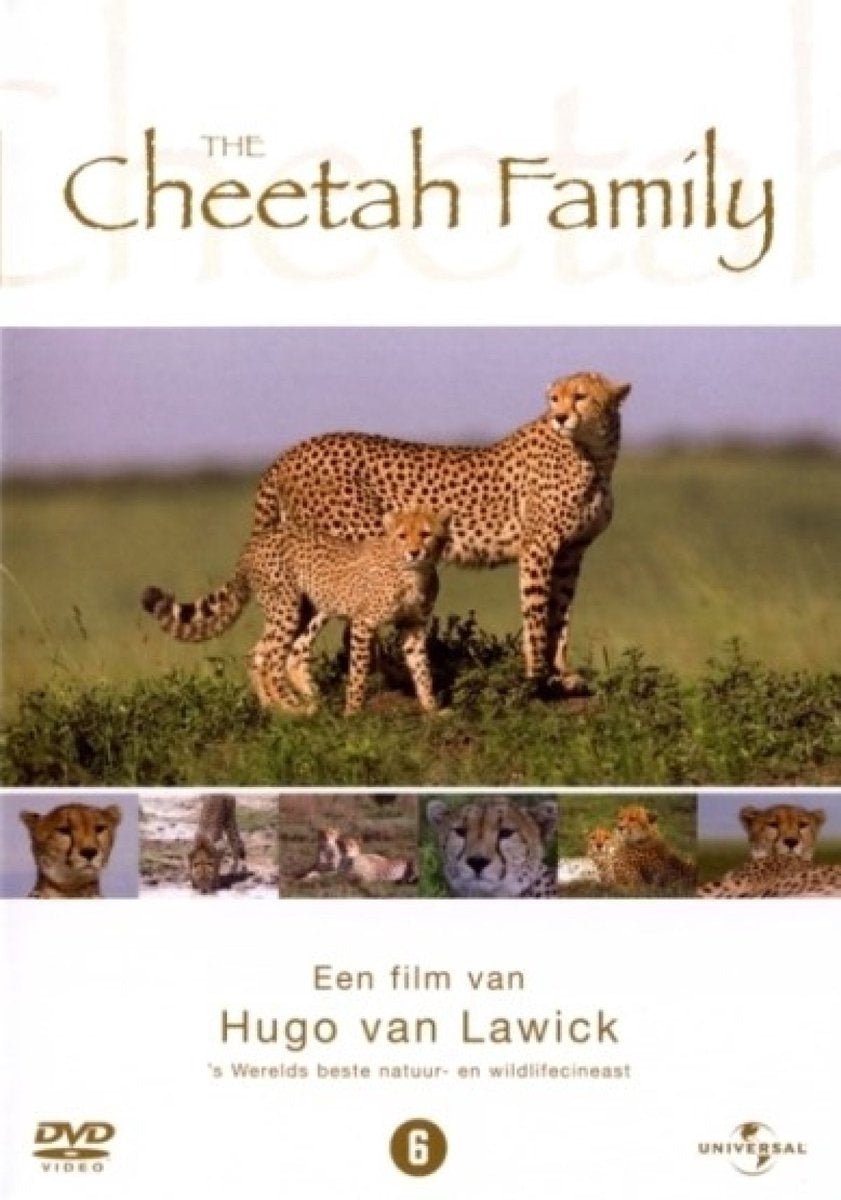 Hugo van lawick: wildlife collection – cheetah family – DVD