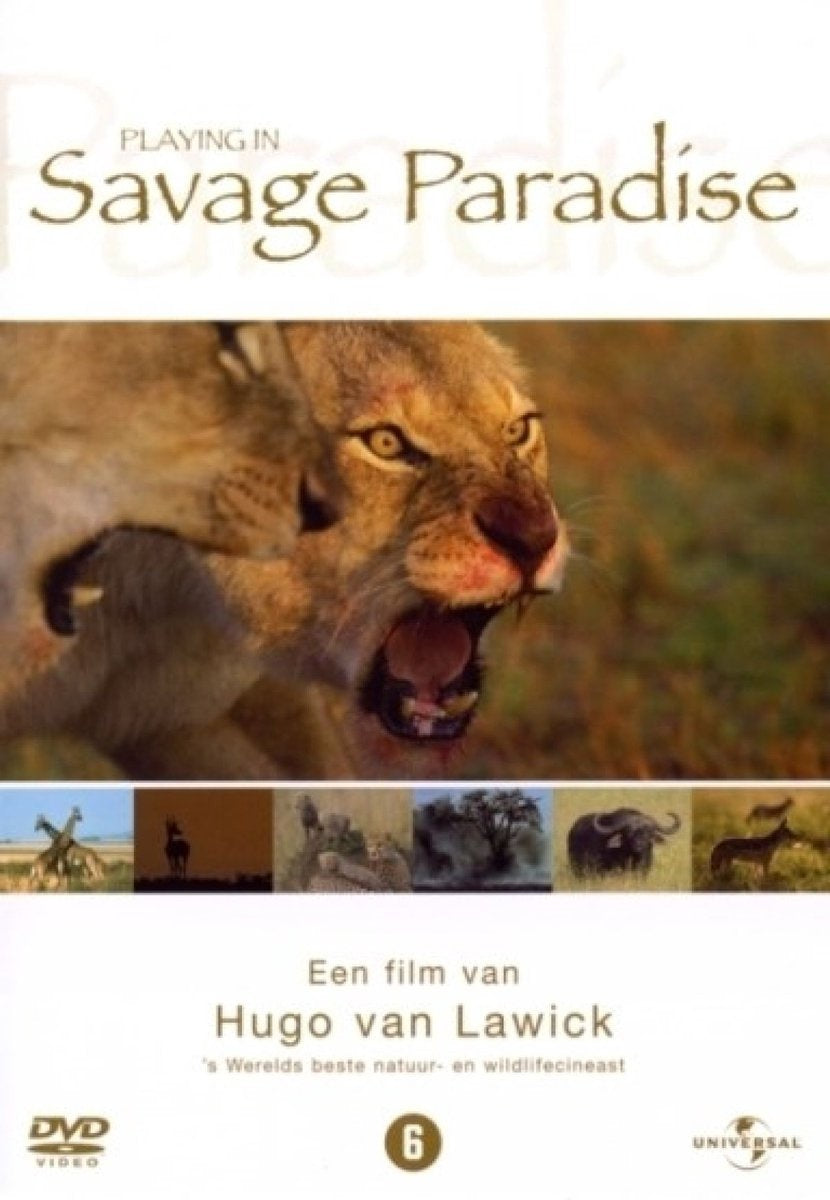 Hugo van lawick: wildlife collection – playing in savage paradise – DVD