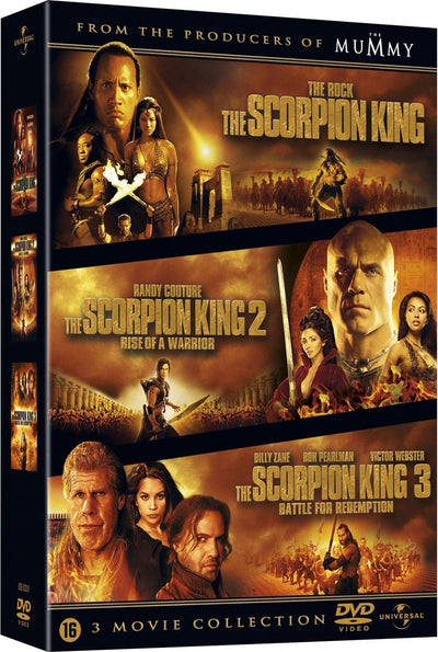 Scorpion king 1-3 boxset (d) – DVD