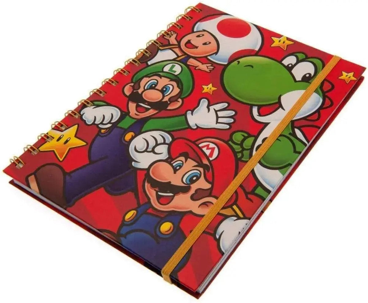 Nintendo – super mario "run" – premium a5 notitieboekje