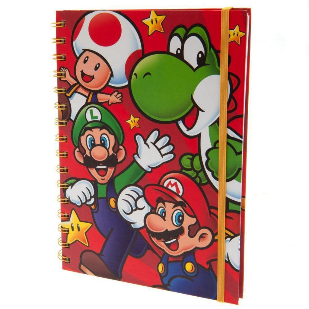 Nintendo – super mario "run" – premium a5 notitieboekje