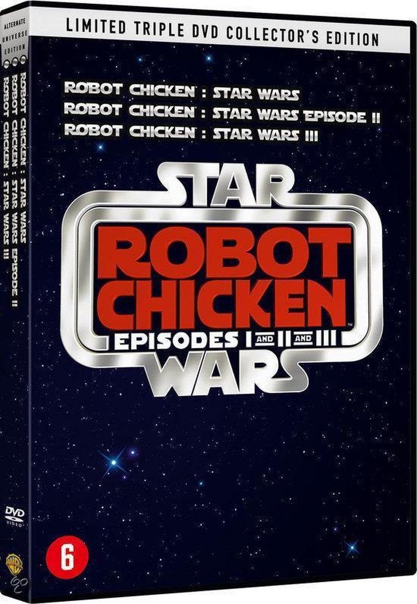 Star wars: robot chicken 1-3 – DVD