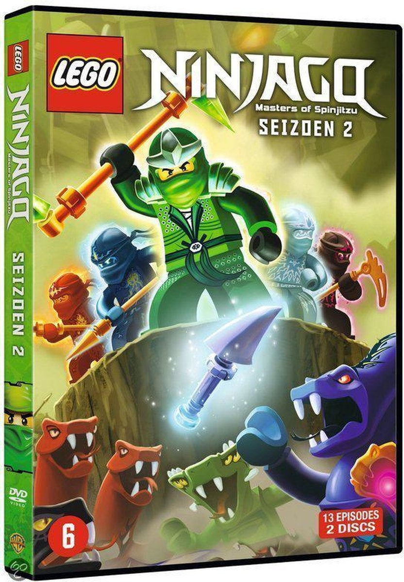 Lego ninjago masters of spinjitzu – seizoen 2 (DVD)