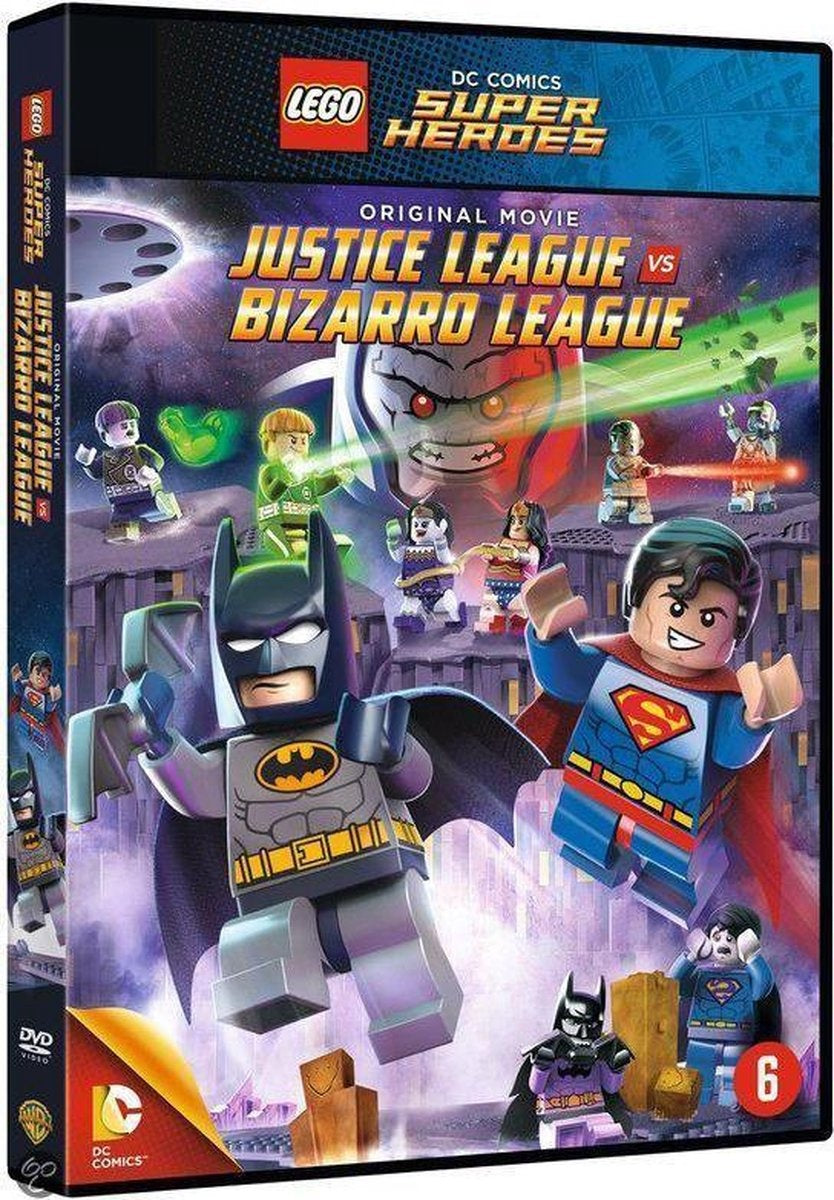 Lego dc super heroes – justice league vs bizarro league (DVD)
