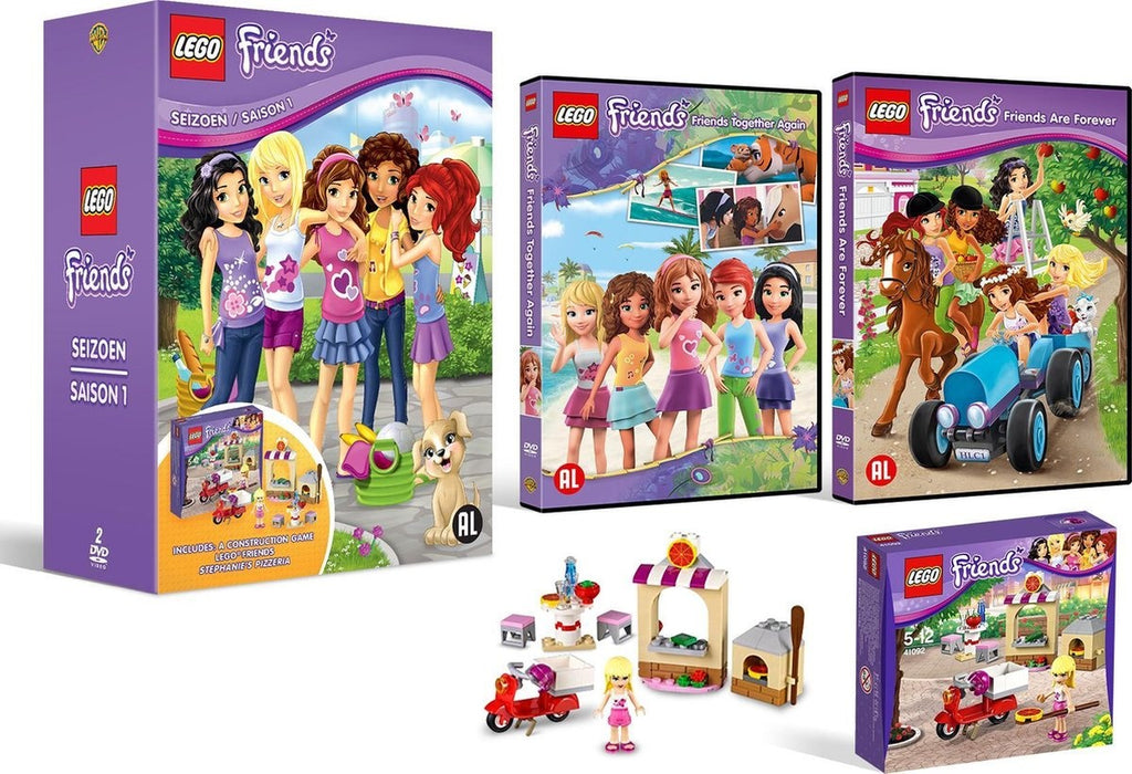 Lego friends – seizoen 1 + spel (DVD)