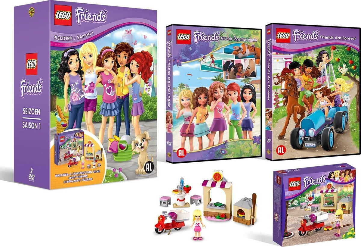 Lego friends – seizoen 1 + spel (DVD)