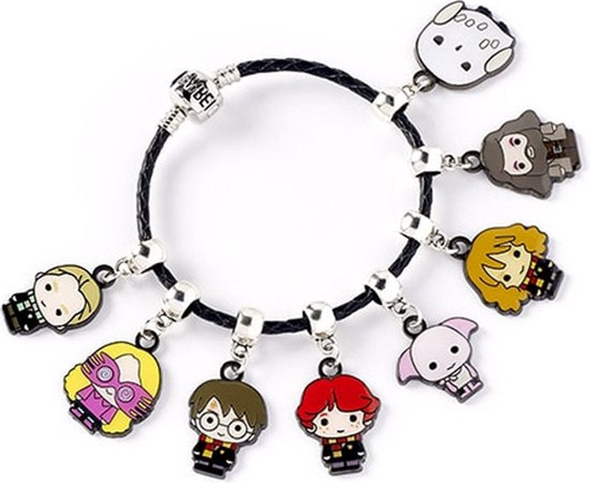 The Carat Shop Harry Potter glijdende bedelarmband – 19 cm · leder