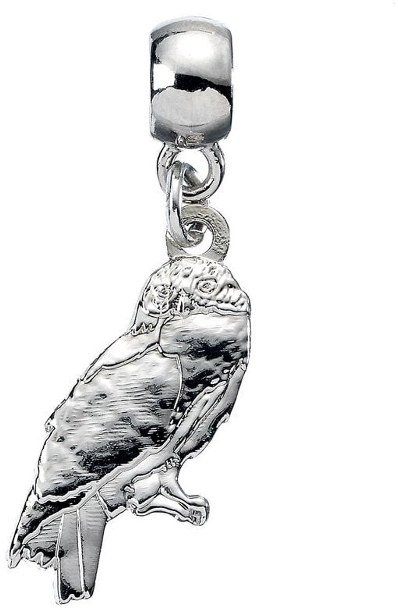 The Carat Shop – Harry Potter – hedwig uil slider bedel – zilverkleurig