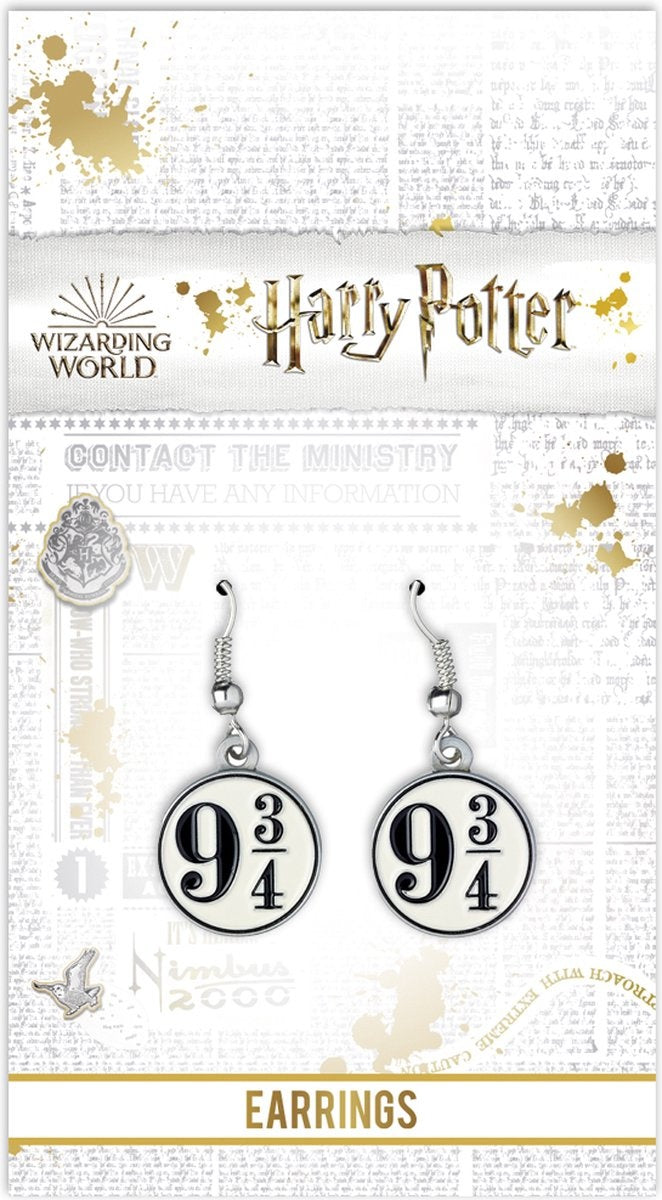 The Carat Shop – Harry Potter platform 9 3/4 hanger oorbellen