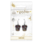 The Carat Shop Harry Potter schild hanger oorbellen – Gryffindor