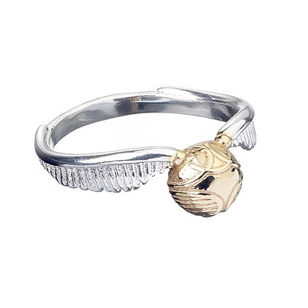 The Carat Shop – Harry Potter golden snitch zilveren ring large – maat l