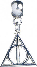 The Carat Shop – Harry Potter – zilveren doodsrelieken schuifbedel – deathly hallows