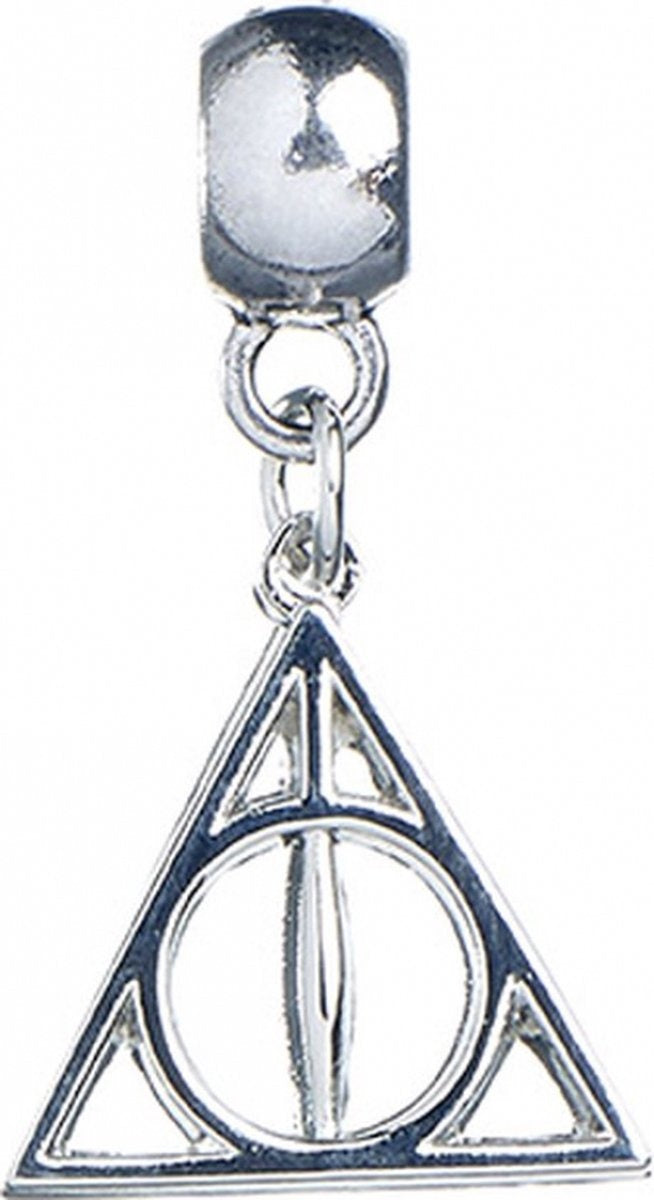 The Carat Shop – Harry Potter – zilveren doodsrelieken schuifbedel – deathly hallows