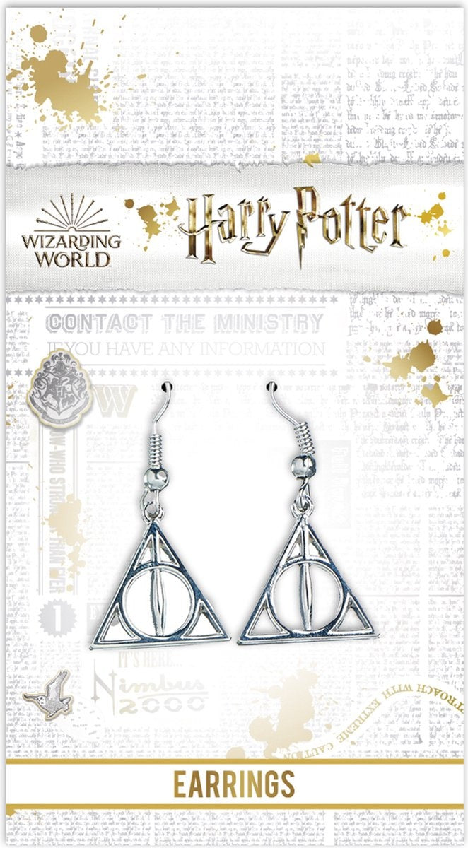 The Carat Shop – Harry Potter – deadly hallows – relieken van de dood hanger oorbellen