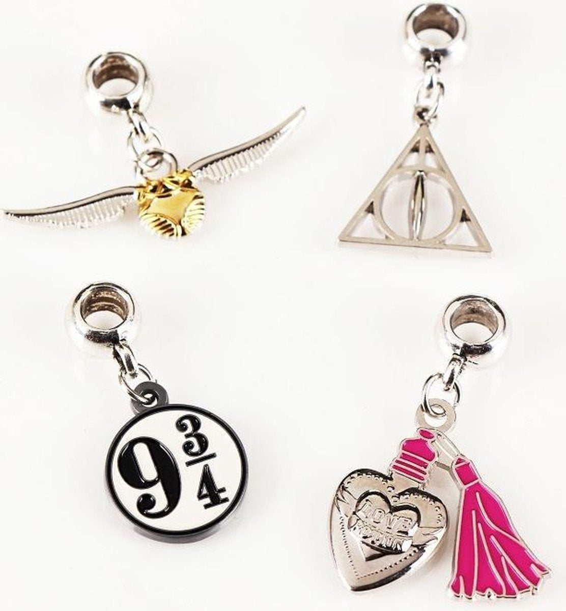 The Carat Shop Harry Potter golden snitch – deathly hallows – love potion – platform 9 3/4 bedelset