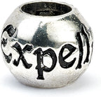 Harry Potter – spreukenkralen bedel set voor bedelarmband – zilver – 4 stuks
