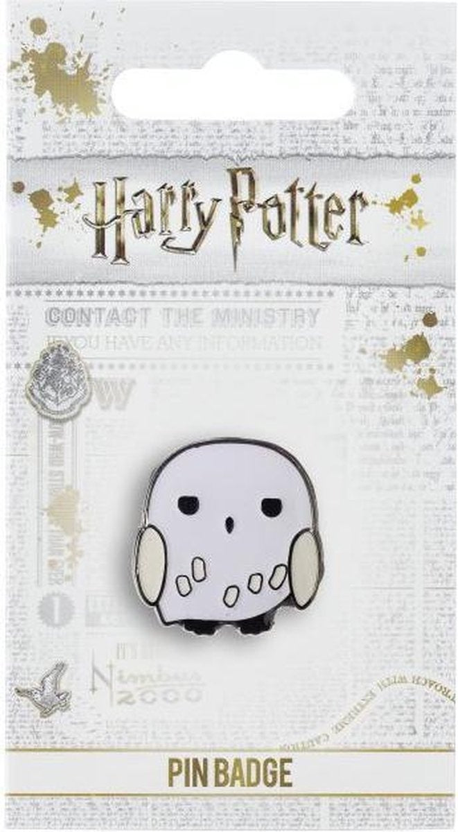 The Carat Shop – Harry Potter – hedwig pin badge