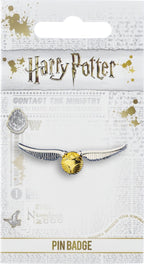 The Carat Shop – Harry Potter – gouden snaai speld – golden snitch pin – zilverkleurig