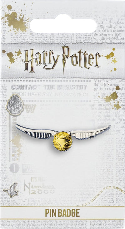 The Carat Shop – Harry Potter – gouden snaai speld – golden snitch pin – zilverkleurig