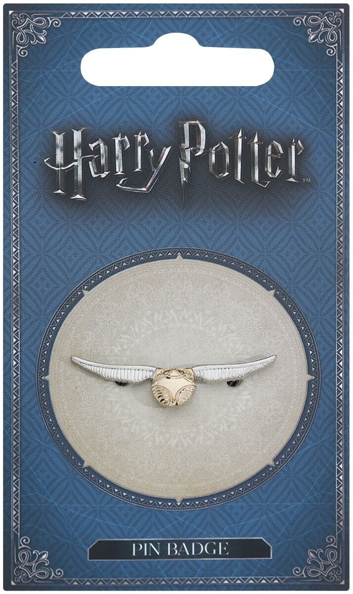 The Carat Shop – Harry Potter – gouden snaai speld – golden snitch pin – zilverkleurig