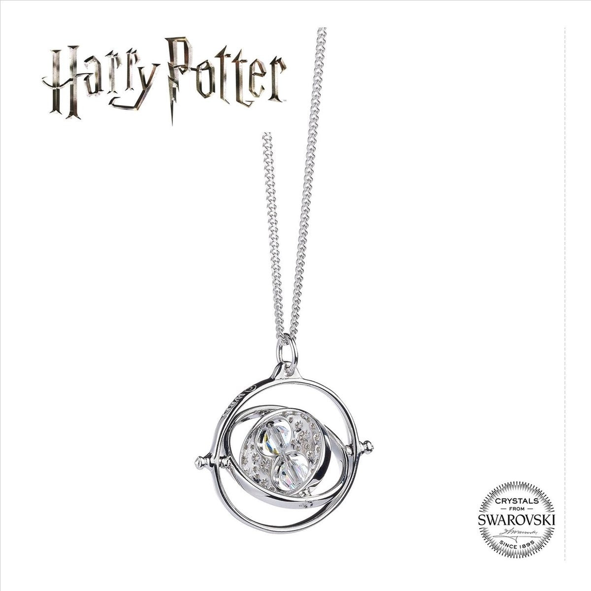The Carat Shop – Harry Potter time turner ketting versierd met kristallen