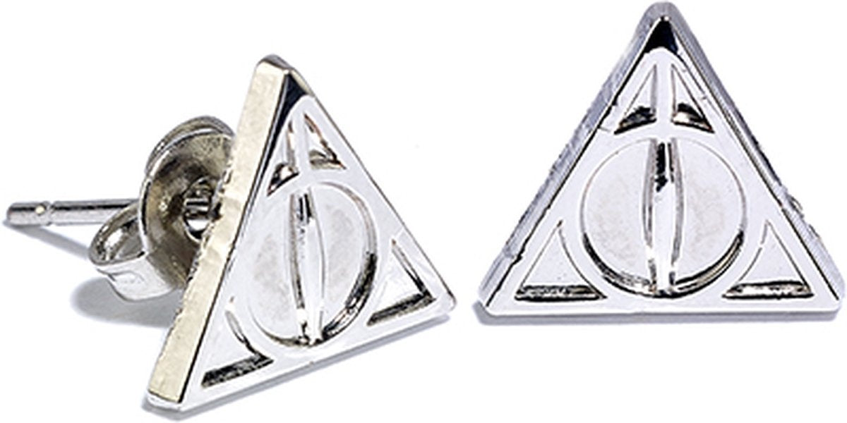 The Carat Shop – Harry Potter deadly hallows – golden snitch – platform 9 3/4 oorbellen