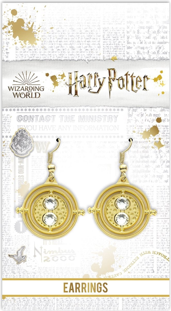 The Carat Shop – Harry Potter time turner – tijd terugdraaier hanger oorbellen