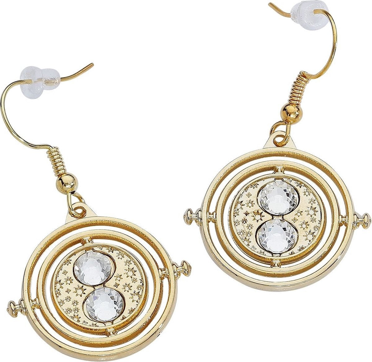 The Carat Shop – Harry Potter time turner – tijd terugdraaier hanger oorbellen