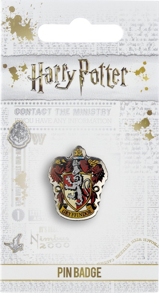 The Carat Shop – Harry Potter – griffoendor wapenschild – speldbadge embleem