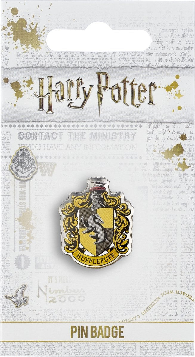 The Carat Shop – Harry Potter – huffelpuf wapenschild – speldbadge embleem