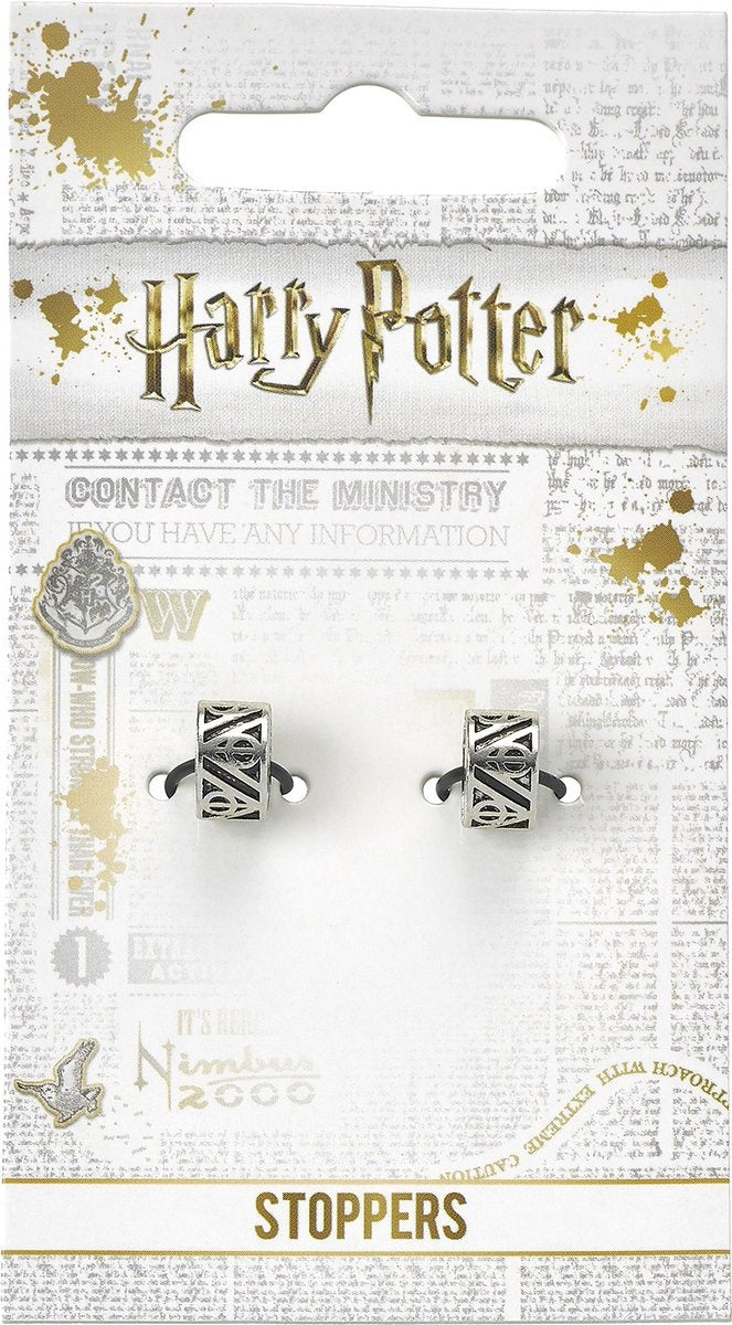 Deathly hallows charm stopper set of 2