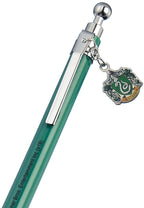 The Carat Shop – Harry Potter – pen met slytherin wapenschild bedel – groen en zilver