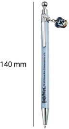 The Carat Shop – Harry Potter – pen met ravenclaw bedel – zilver en blauw