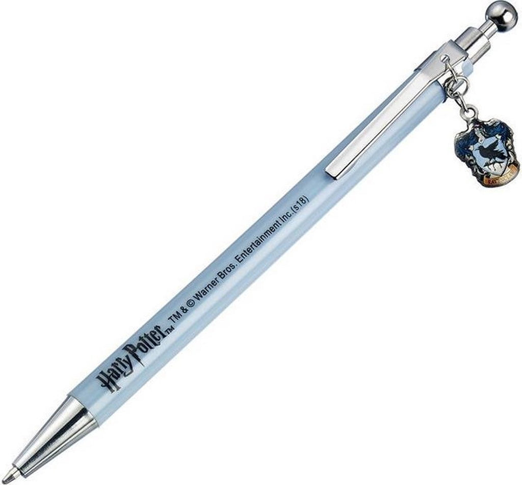The Carat Shop – Harry Potter – pen met ravenclaw bedel – zilver en blauw