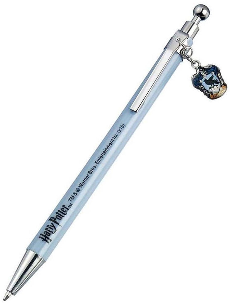 The Carat Shop – Harry Potter – pen met ravenclaw bedel – zilver en blauw