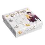 The Carat Shop – Harry Potter verzilverde armband met 3 spreuk kralen en deathly hallows & snitch bedels