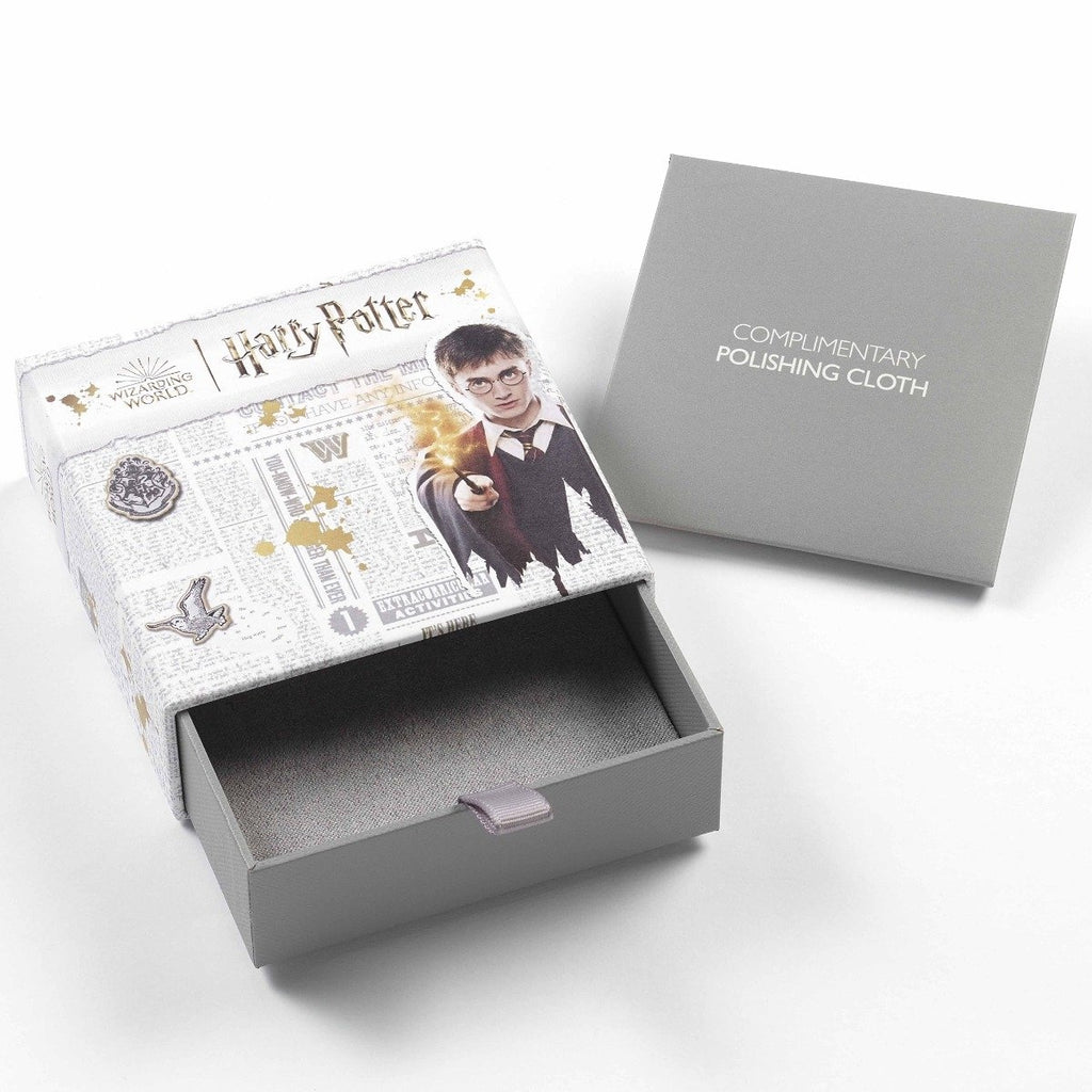 The Carat Shop – Harry Potter sterling zilver goudkleurig chocolade kikker ketting versierd met kristallen