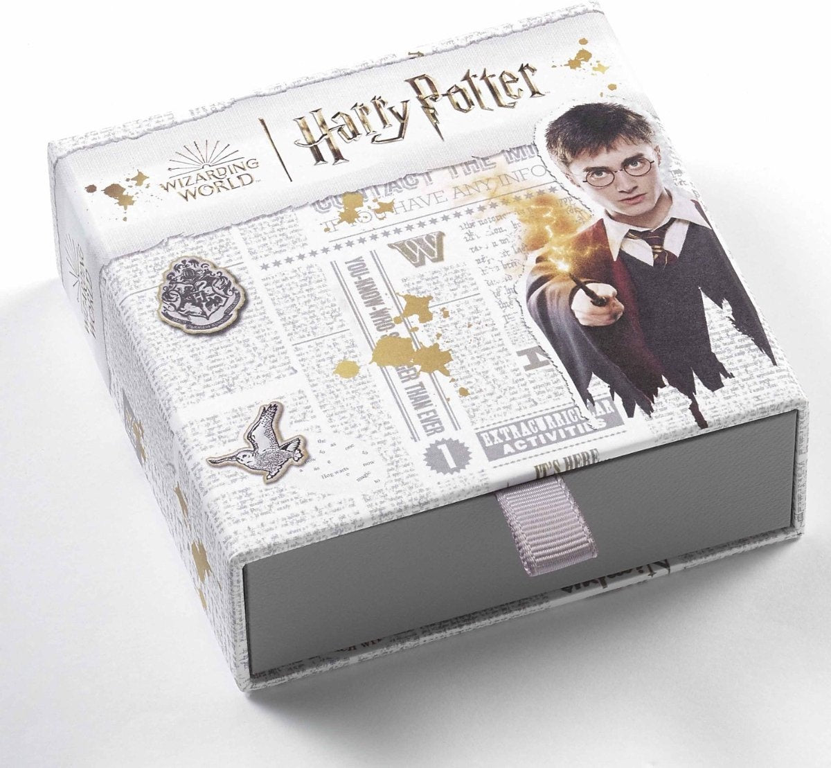 The Carat Shop – Harry Potter sterling zilveren oorbellen met bliksemschicht en bril