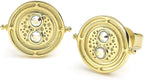 The Carat Shop – Harry Potter – sterling zilver- time turner – tijd terugdraaiende oorbellen
