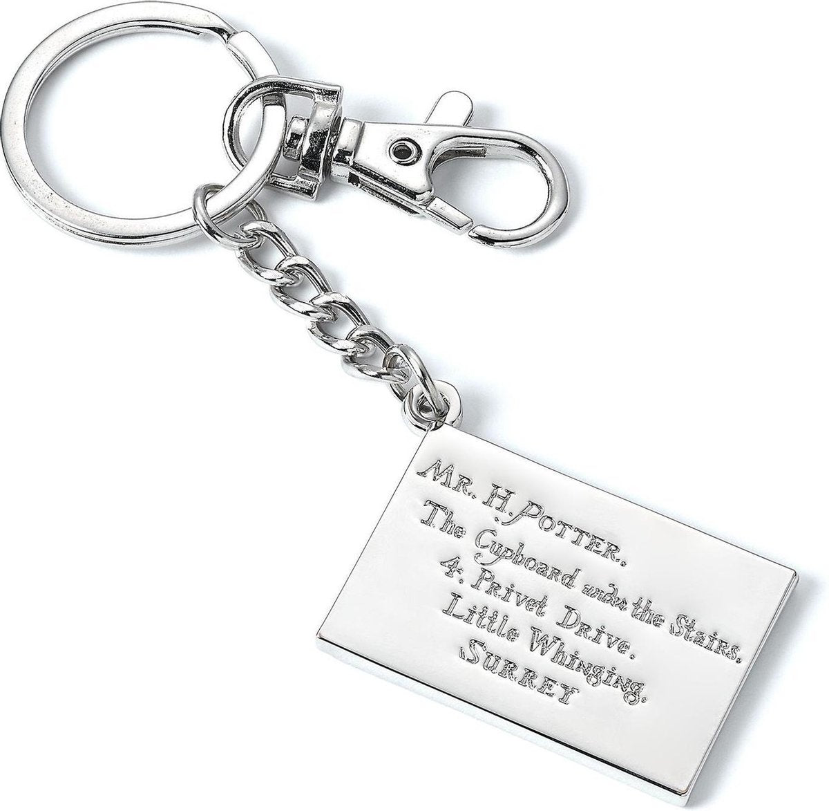 The Carat Shop – toverdrank toelatingsbrief – acceptance letter – sleutelhanger – zilverkleurig