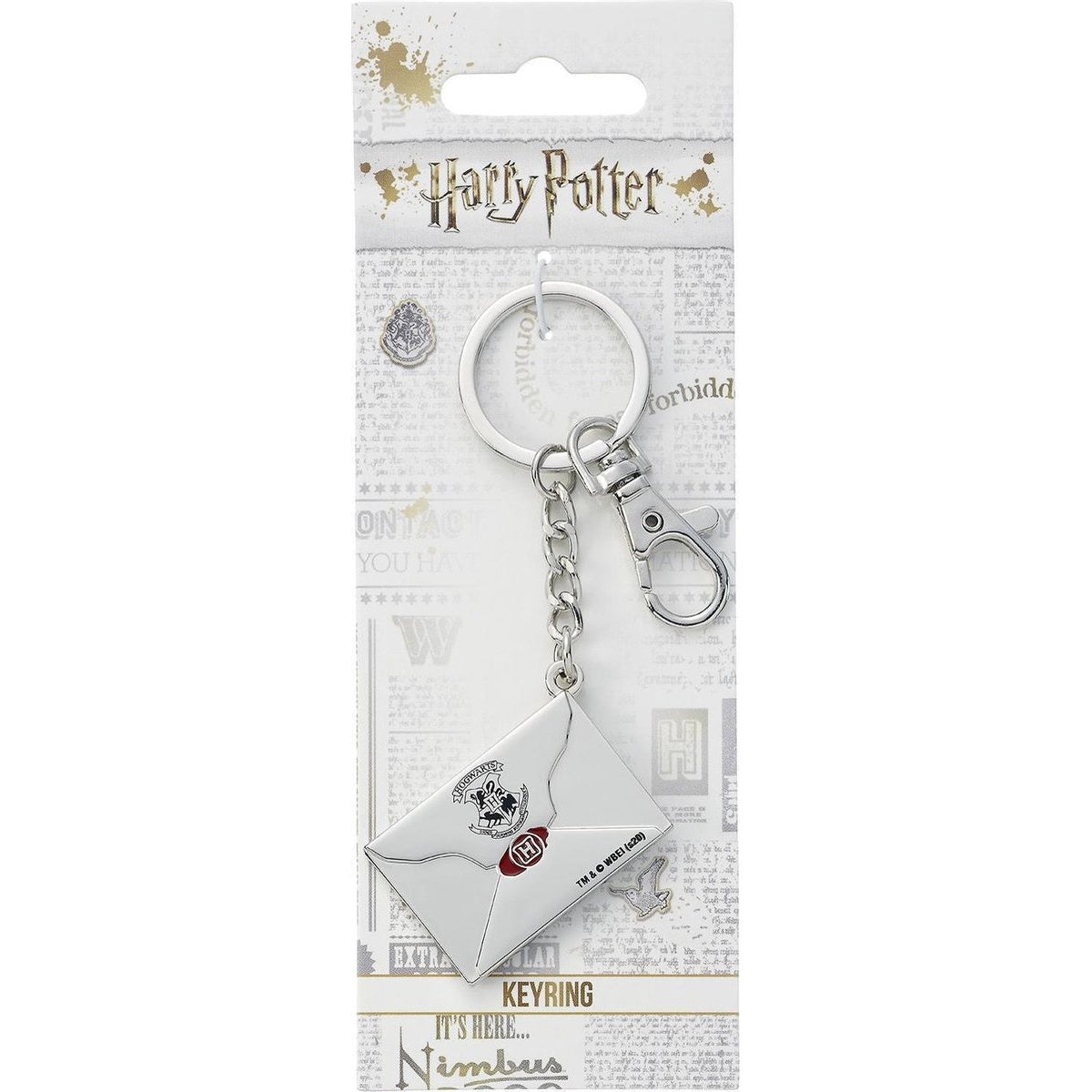 The Carat Shop – toverdrank toelatingsbrief – acceptance letter – sleutelhanger – zilverkleurig