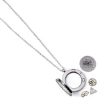The Carat Shop – Harry Potter zwevende bedel hangslotketting met 3 bedels