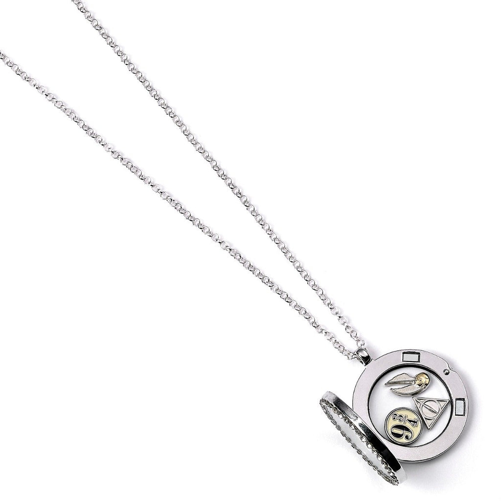 The Carat Shop – Harry Potter zwevende bedel hangslotketting met 3 bedels