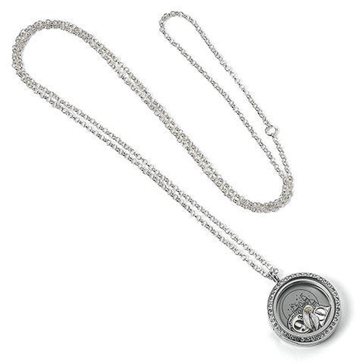 The Carat Shop – Harry Potter zwevende bedel hangslotketting met 3 bedels