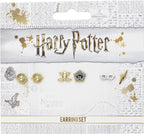 The Carat Shop – Harry Potter oorbellen set met time turner – chocolade kikker en bril – bliksemschicht oorbellen