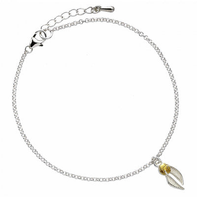 The Carat Shop – Harry Potter sterling zilveren golden snitch – gouden snaai armband