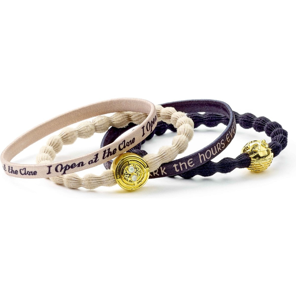 The Carat Shop – tijdverdrijver & gouden snaai haarband set – goudkleurig